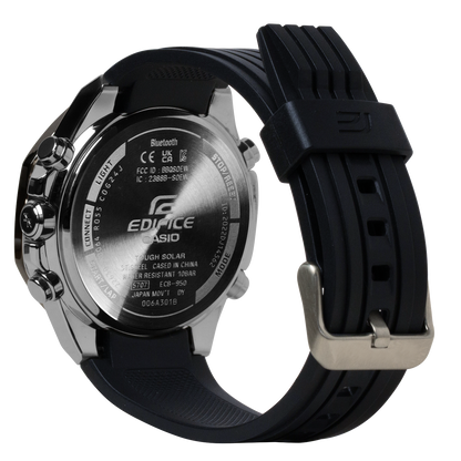 Edifice Black/Silver Solar Bluetooth Digital Analog Men's Watch ECB-950MP-1A