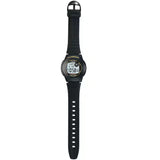 Casio Matte Black 30m Multifunction Unisex Digital Sports Watch F-200W-9A