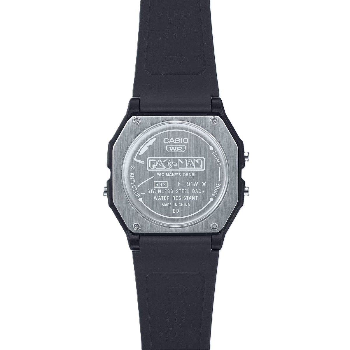 Casio Pac-Man 45th Anniversary Collaboration Series Digital Watch F-91WPC-1A
