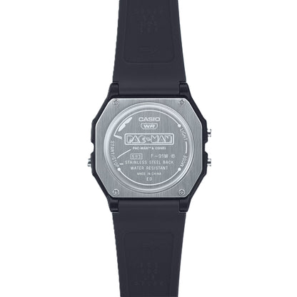 Casio Pac-Man 45th Anniversary Collaboration Series Digital Watch F-91WPC-1A