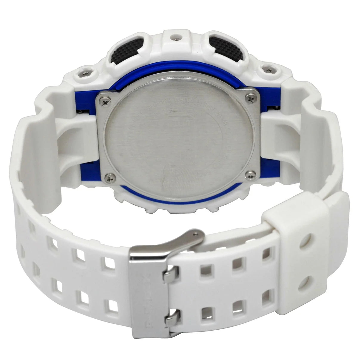 G-Shock Matte White/Black Men's 200m Digital Analog Sports Watch GA-100B-7A