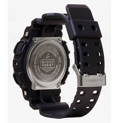 G-Shock Black/Gold-Silver Men's 200m Digital-Analog Sports Watch GA-110CD-1A9