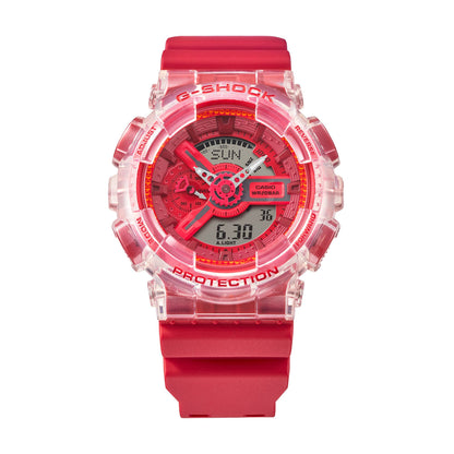 Casio G-Shock Red Lucky Drop Unisex 200m Digi-Analog Watch GA-110GL-4A