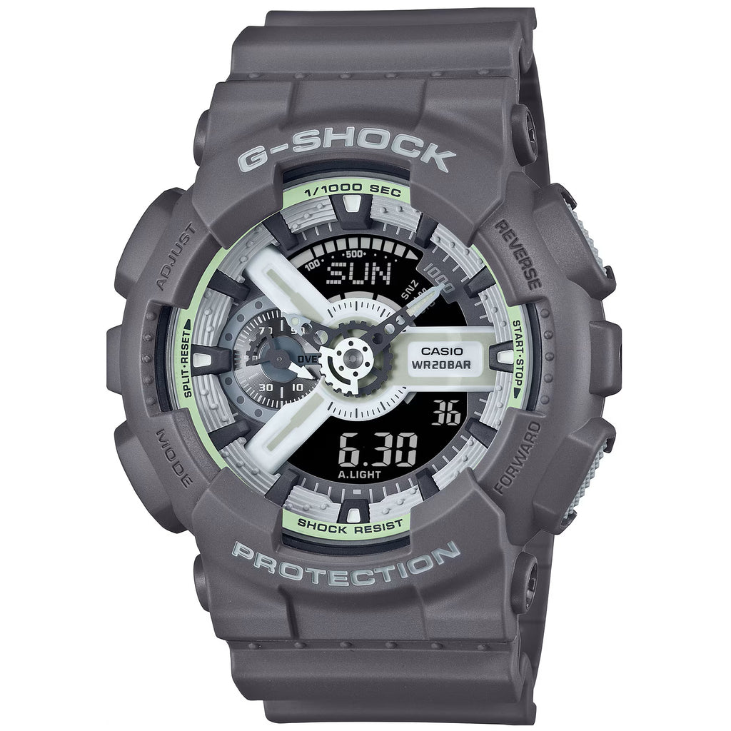 G-Shock Grey Glow in the Dark 200m Digi-Analog Men's Watch GA-700HD-8A