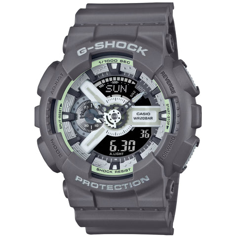 G-Shock Grey Glow in the Dark 200m Digi-Analog Men's Watch GA-700HD-8A