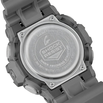 G-Shock Grey Hidden Glow Series Men's 200m Digital-Analog Watch GA-110HD-8A