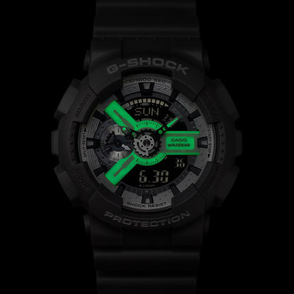 G-Shock Grey Glow in the Dark 200m Digi-Analog Men's Watch GA-700HD-8A