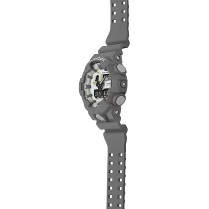 G-Shock Grey Hidden Glow Series Men's 200m Digital-Analog Watch GA-110HD-8A