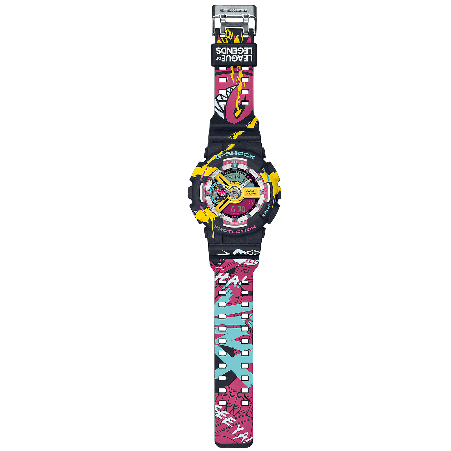 Casio G-Shock League Of Legends Series Men's 200m Sports Watch GA-110LL-1A