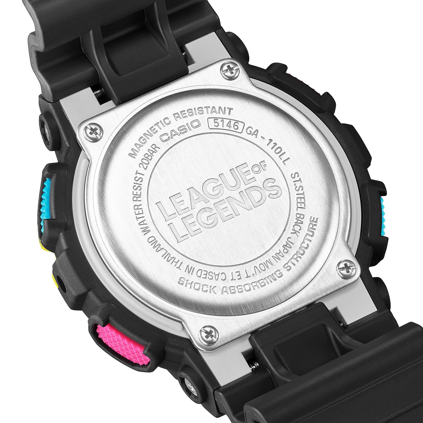 Casio G-Shock League Of Legends Series Men's 200m Sports Watch GA-110LL-1A