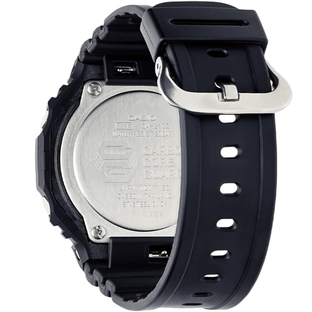G-Shock CasiOak Black Men's 200m Digital-Analog Sports Watch GA-2100-1A