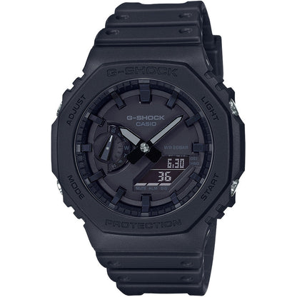 G-Shock CasiOak All Black Men's 200m Digital-Analog Sports Watch GA-2100-1A1