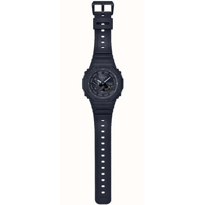 G-Shock CasiOak All Black Men's 200m Digital-Analog Sports Watch GA-2100-1A1
