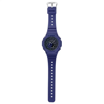 Casio CasiOak Blue/Black Men's 200m Digital Analog Sports Watch GA-2100-2A