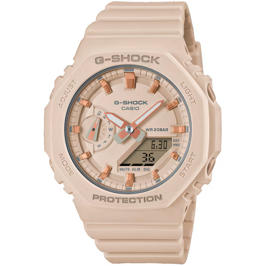 G-Shock Light Pink Spring Summer Collection Women's 200m Sports Watch GA-2110SL-4A7