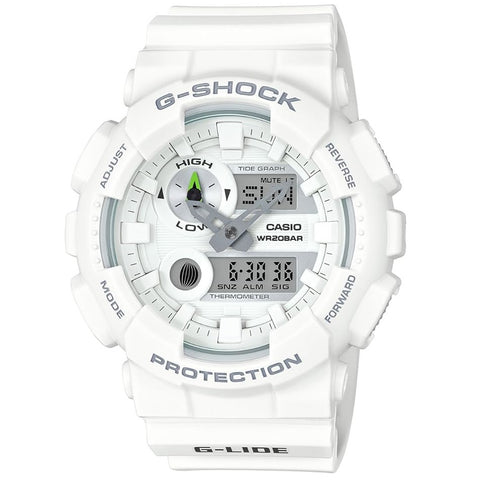 G-Shock White Men's Analog-Digital 200m Sports Watch GAX-100A-7A