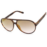 Guess Factory Shiny Dark Havana/Brown Gradient Unisex Pilot Sunglasses GF5070 52G