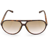 Guess Factory Shiny Dark Havana/Brown Gradient Unisex Pilot Sunglasses GF5070 52G