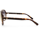 Guess Factory Shiny Dark Havana/Brown Gradient Unisex Pilot Sunglasses GF5070 52G