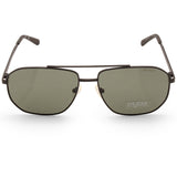 Guess Factory Matte Black/Green Men's Pilot Sunglasses GF5092 02N