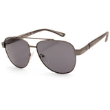 Guess Factory Shiny Gunmetal/Smoke Men's Pilot Sunglasses GF5094 08A