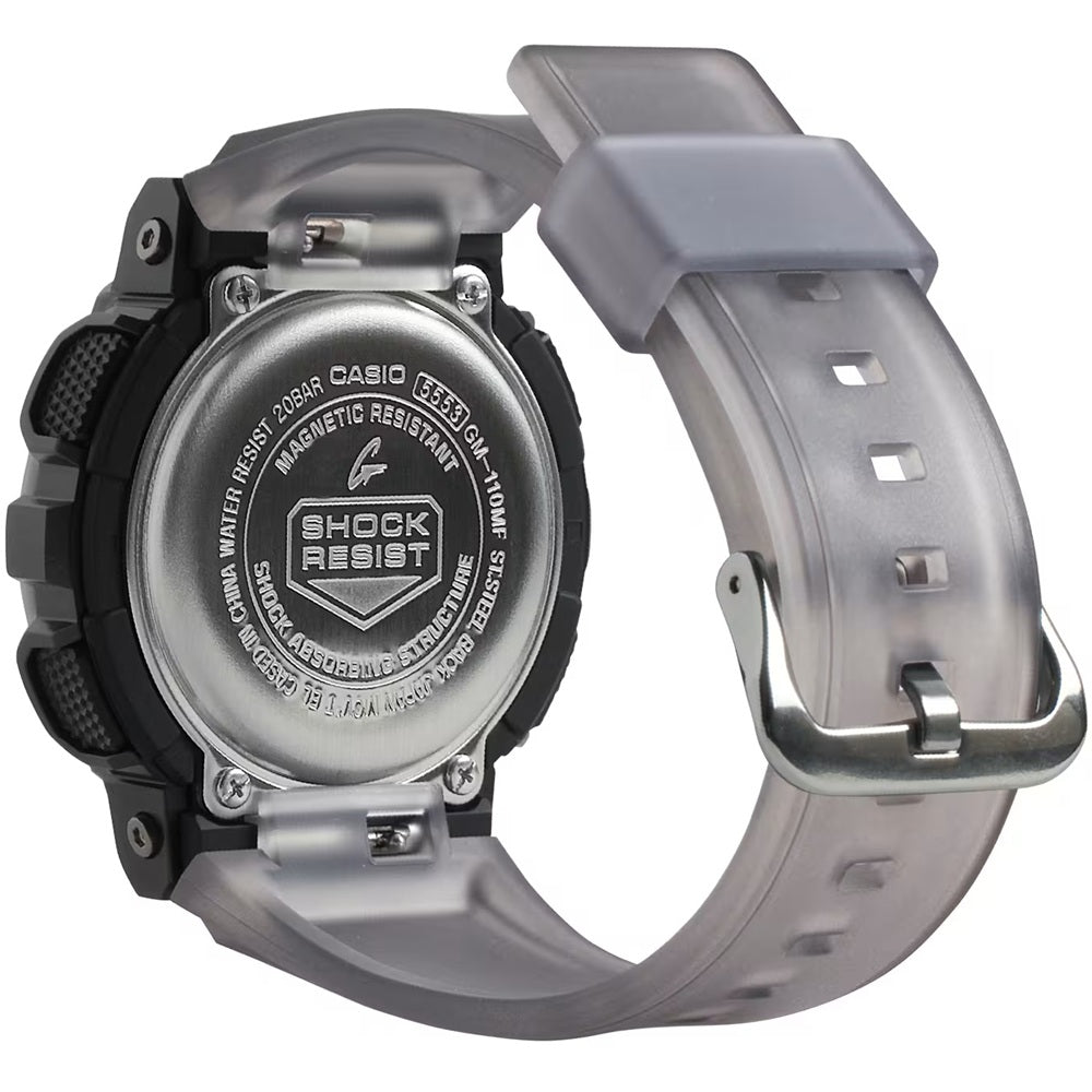 G-Shock Grey Midnight Fog Series Men's 200m Digital-Analog Sports Watch GM-110MF-1A