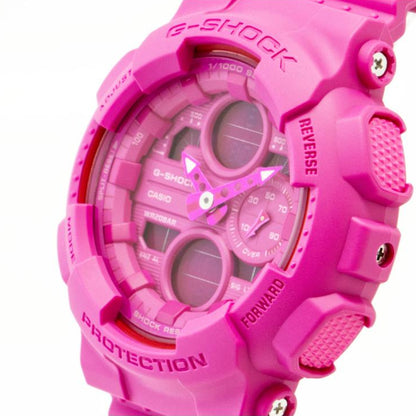 G-Shock Pink Ribbon Series Girls Mid-Size Digital Sports Watch GMA-S145PK-4A