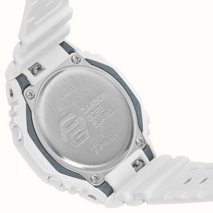 G-Shock White Mid-Size 200m Digital-Analog Sports Watch GMA-S2100-7A