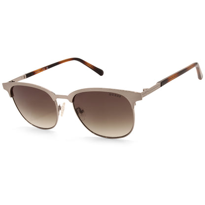 Guess Shiny Gunmetal/Green Gradient Unisex Designer Sunglasses GU00052 08P