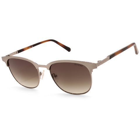 Guess Shiny Gunmetal/Green Gradient Unisex Designer Sunglasses GU00052 08P