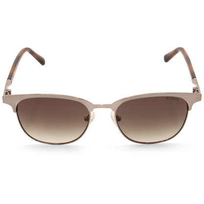 Guess Shiny Gunmetal/Green Gradient Unisex Designer Sunglasses GU00052 08P