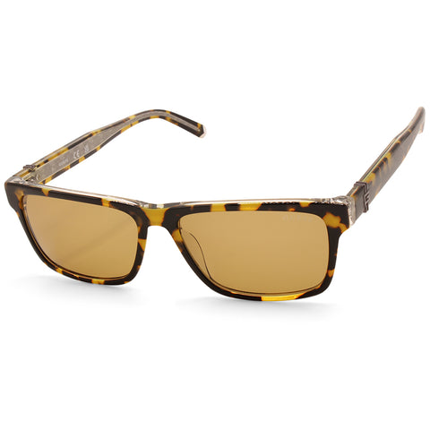 Guess Shiny Blonde Havana/Brown Gradient Unisex Fashion Sunglasses GU00074 53E