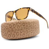 Guess Shiny Blonde Havana/Brown Gradient Unisex Fashion Sunglasses GU00074 53E