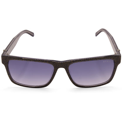 Guess Shiny Blue/Blue Gradient Unisex Designer Sunglasses GU00074 92W