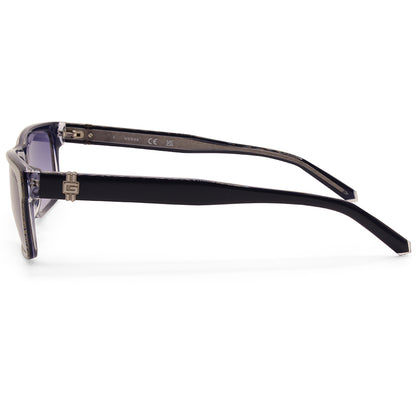 Guess Shiny Blue/Blue Gradient Unisex Designer Sunglasses GU00074 92W