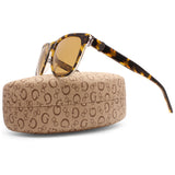 Guess Shiny Blonde Havana/Brown Women's Designer Sunglasses GU00075 53E