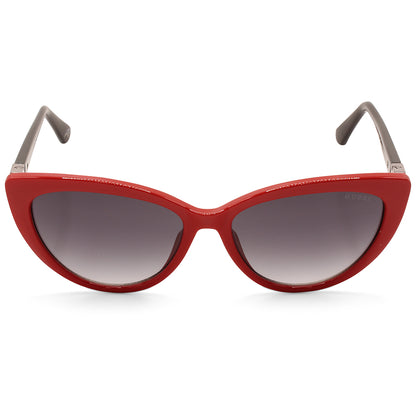 Guess Shiny Red/Smoke Gradient Women's Fashion Sunglasses GU5211 66B