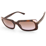 Guess Shiny Dark Havana/Brown Gradient Women's Designer Sunglasses GU7841 52F