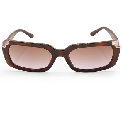 Guess Shiny Dark Havana/Brown Gradient Women's Designer Sunglasses GU7841 52F