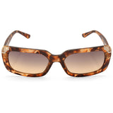 Guess Shiny Havana/Smoke Gradient Women's Designer Sunglasses GU7841 56B