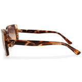 Guess Shiny Havana/Smoke Gradient Women's Designer Sunglasses GU7841 56B