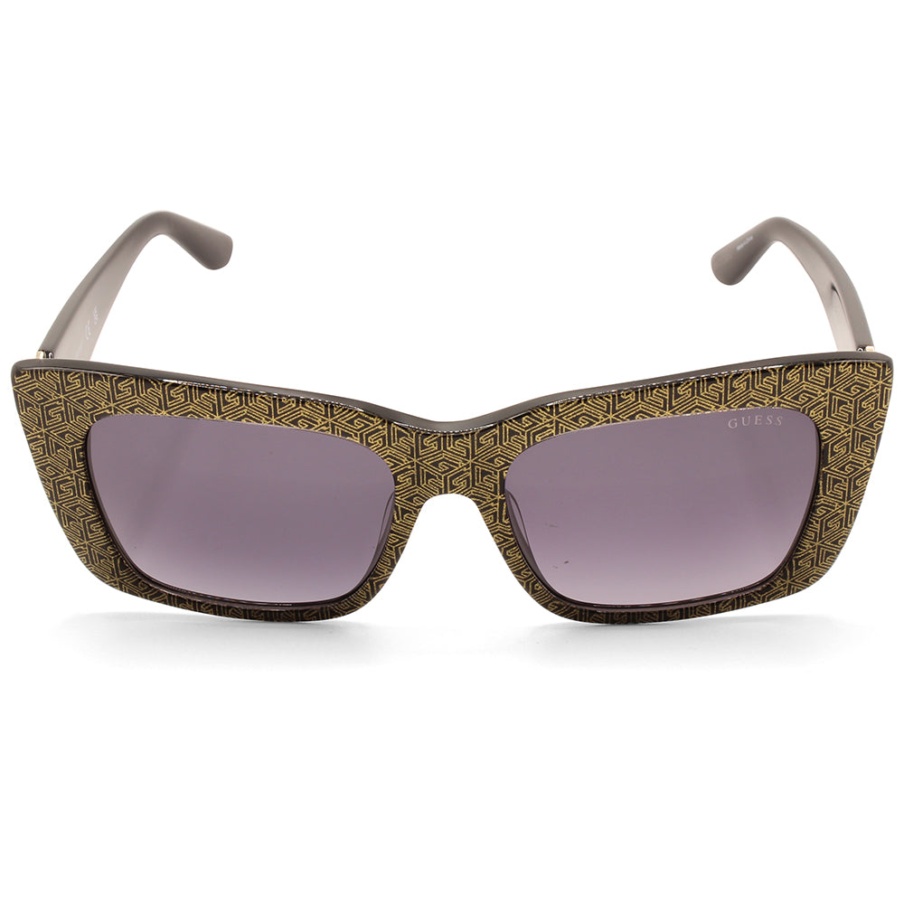 Guess Shiny Black/Smoke Gradient Women's Fashion Sunglasses GU7890 01B