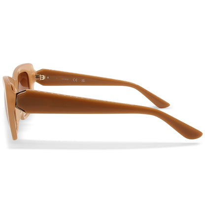 Guess Shiny Beige/Brown Gradient Women's Fashion Sunglasses GU7890 57F