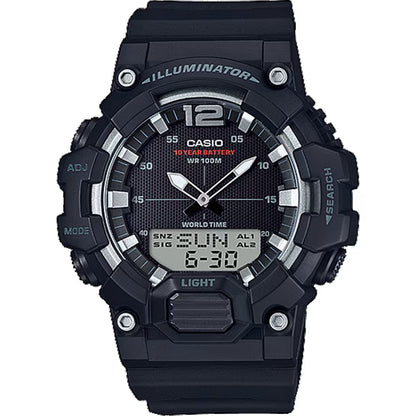Casio Black 100m Men's Analog Digital Sports Watch HDC-700-1A
