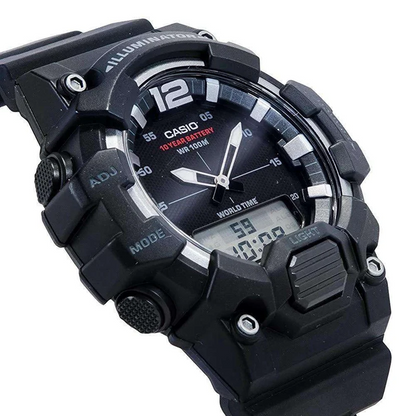 Casio Black 100m Men's Analog Digital Sports Watch HDC-700-1A