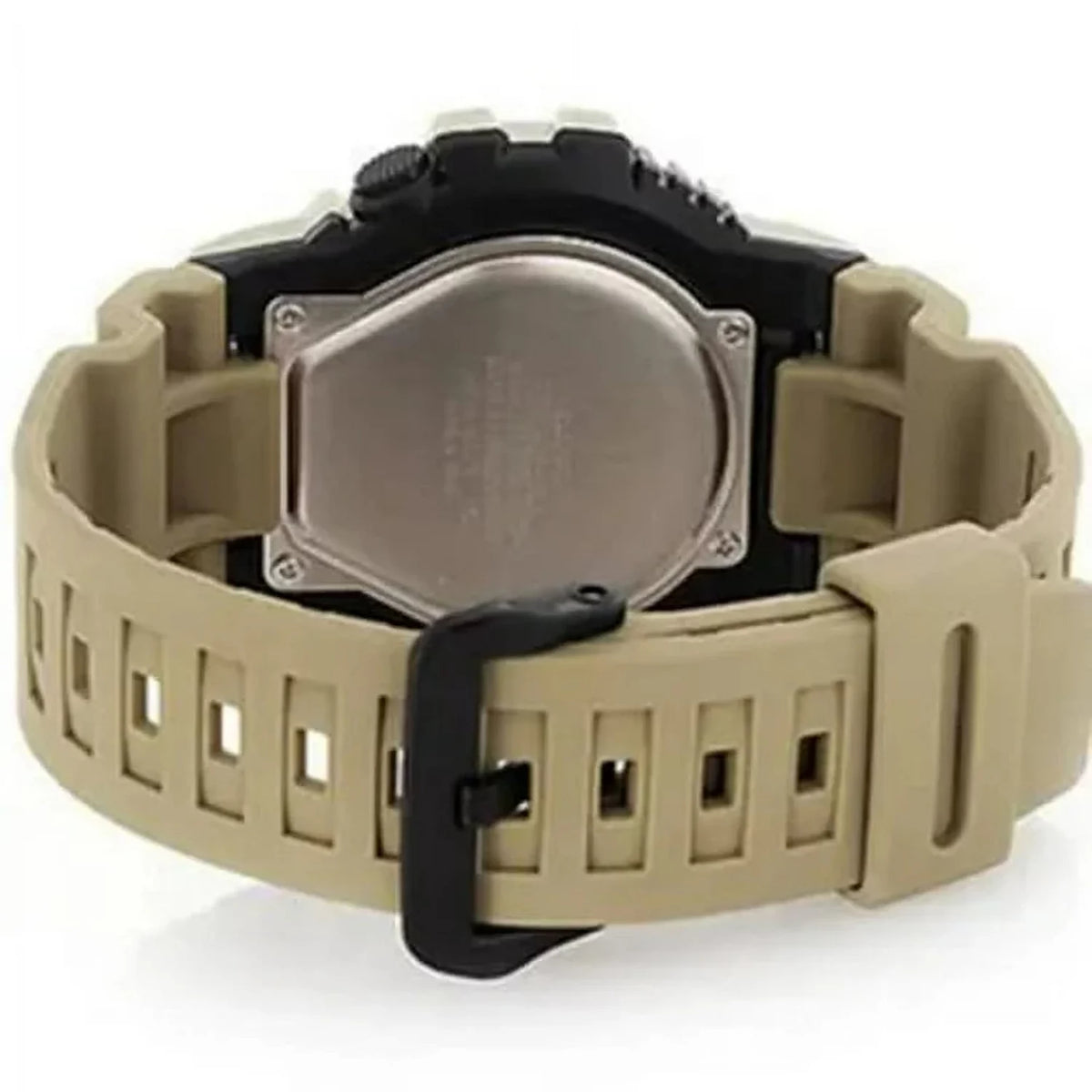 Casio Black/Khaki 100m Men's Analog Digital Sports Watch HDC-700-3A3