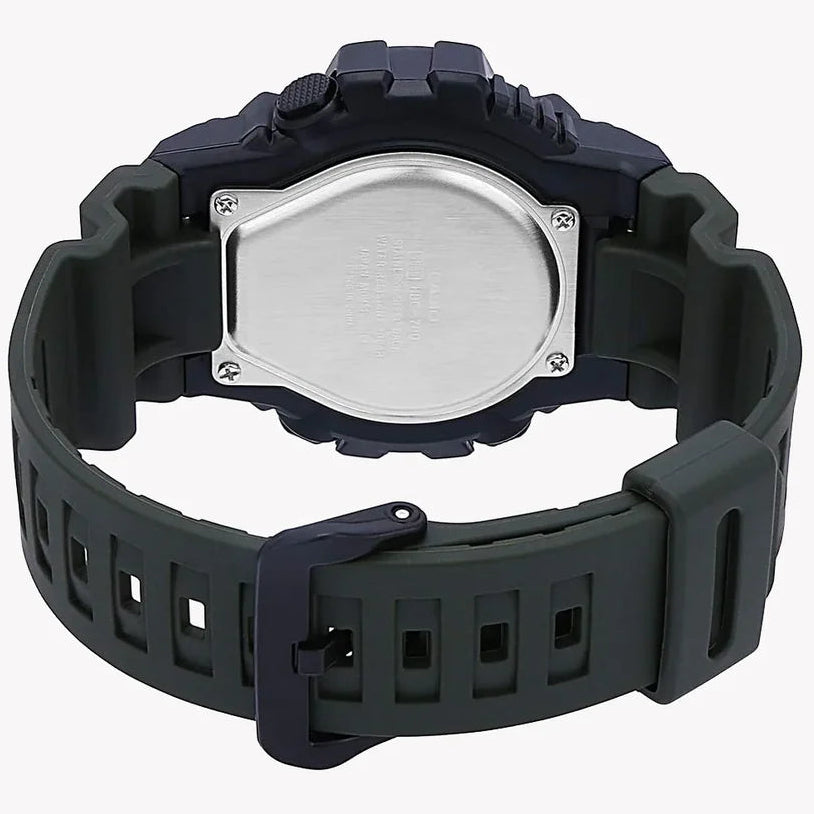 Casio Black/Gold Men's 100m Digital-Analog Sports Watch HDC-700-9A