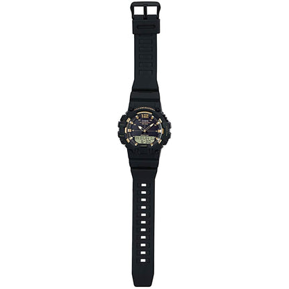 Casio Black/Gold Men's 100m Digital-Analog Sports Watch HDC-700-9A