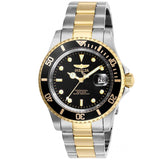 Invicta Pro Diver Gold Tone/Black Men's 200m Stainless Steel Quartz Watch 26973