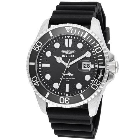 Invicta Pro Diver Black/Back Men's 100m Quartz Analog Watch 47161
